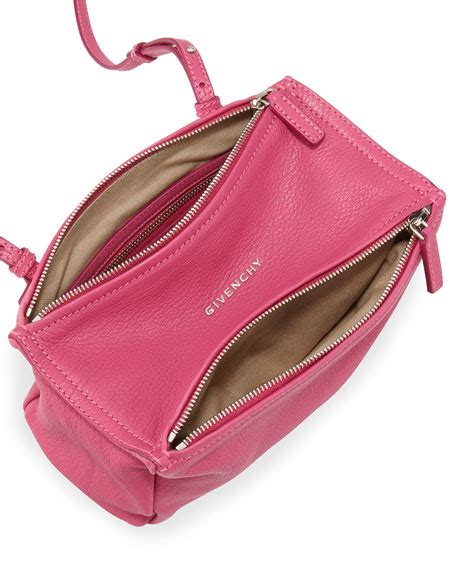 pandora mini givenchy fuchsia|Givenchy Pandora Mini Sugar Crossbody Bag, Fuchsia.